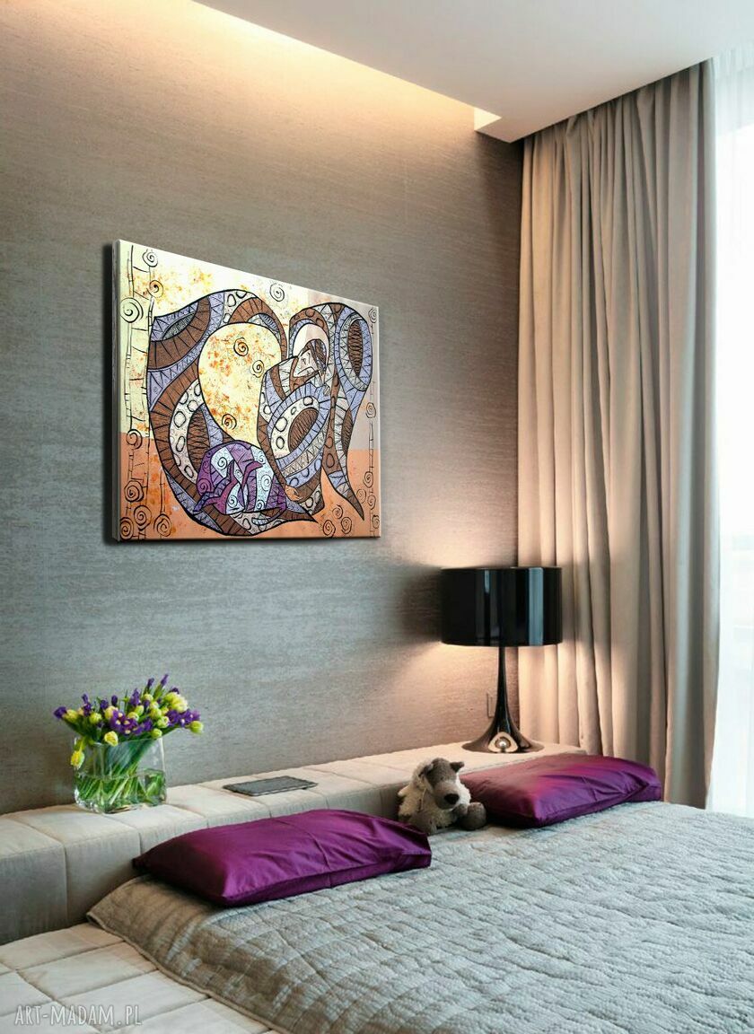 Anielskie szczęście - obraz giclee na płótnie Canvas