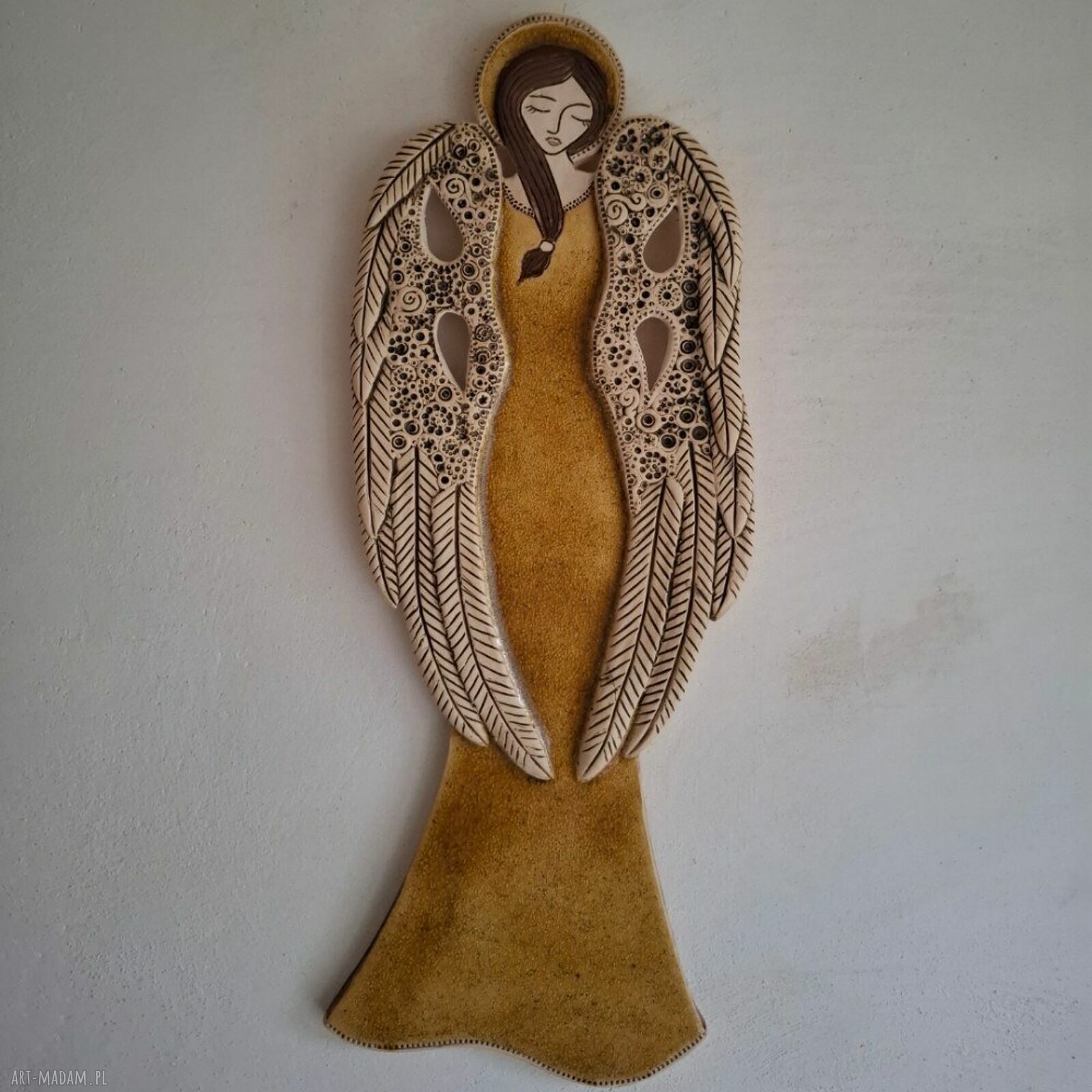 Anioł ceramiczny Brizna