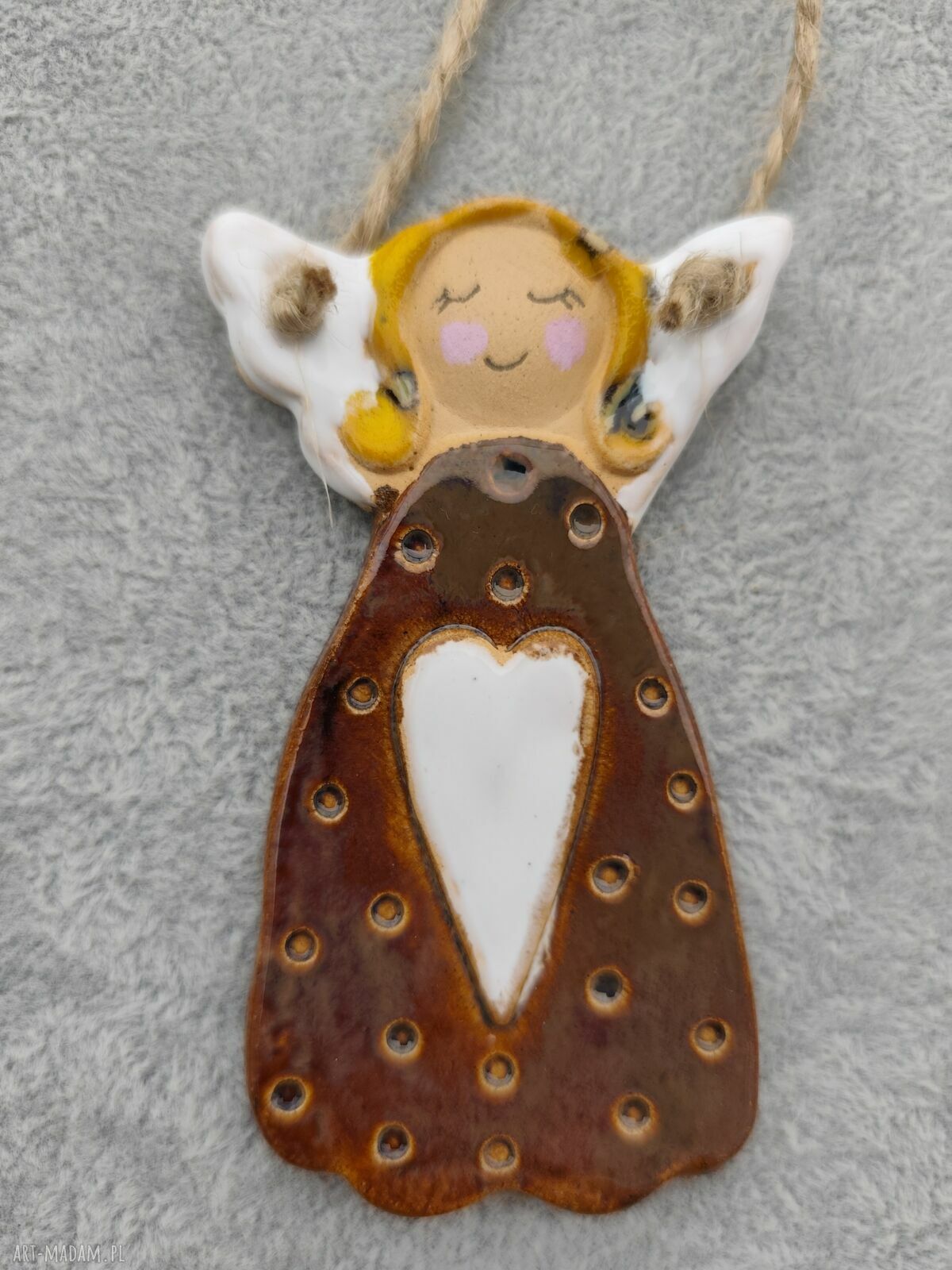 Ceramiczny anioł - wyjątkowy prezent dla niej