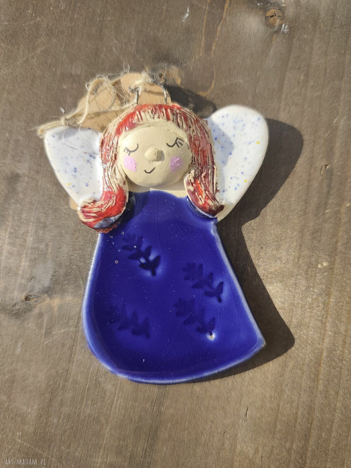 Anioł ceramiczny - trwała pamiątka na Chrzest, Pierwszą Komunię i ślub