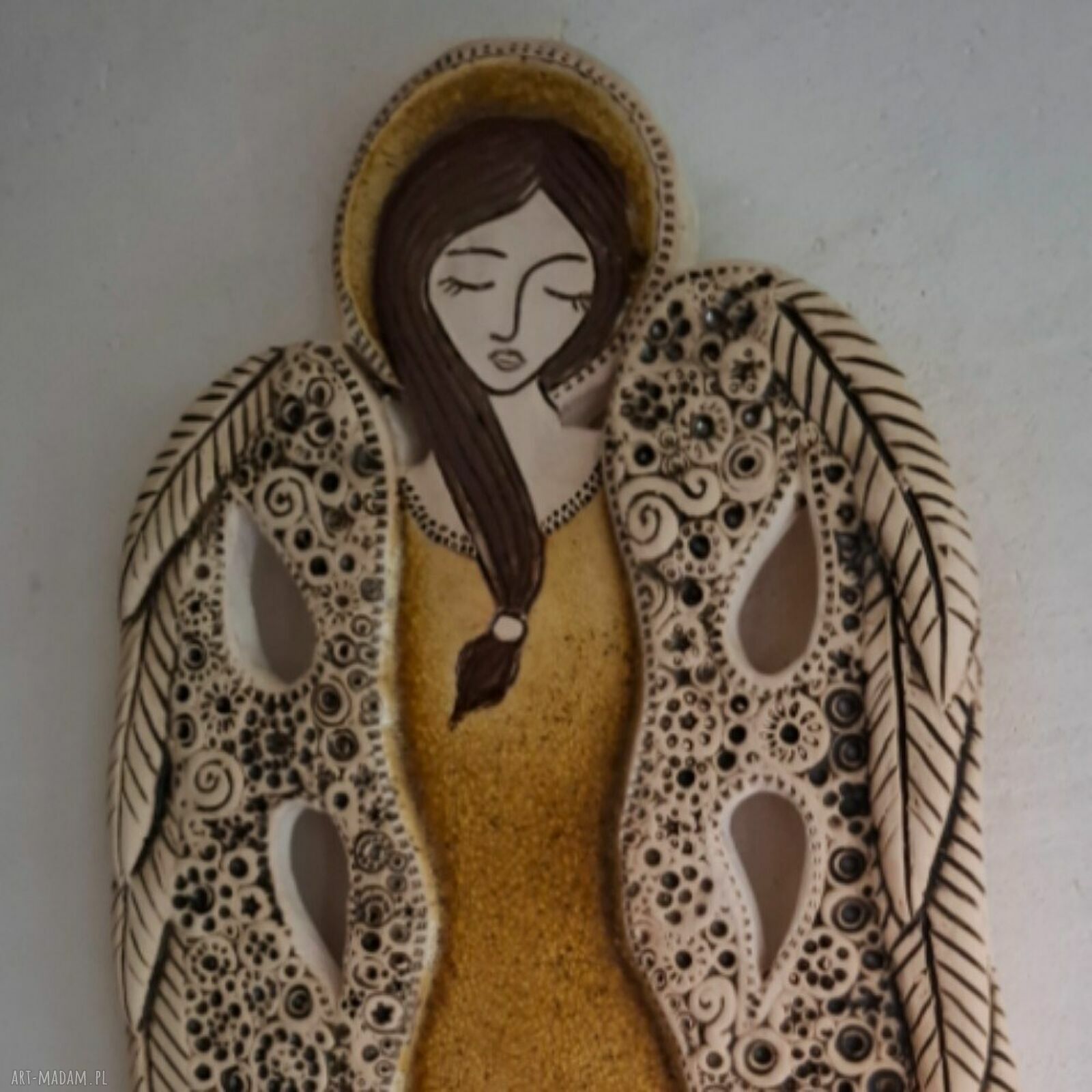 Anioł ceramiczny Brizna