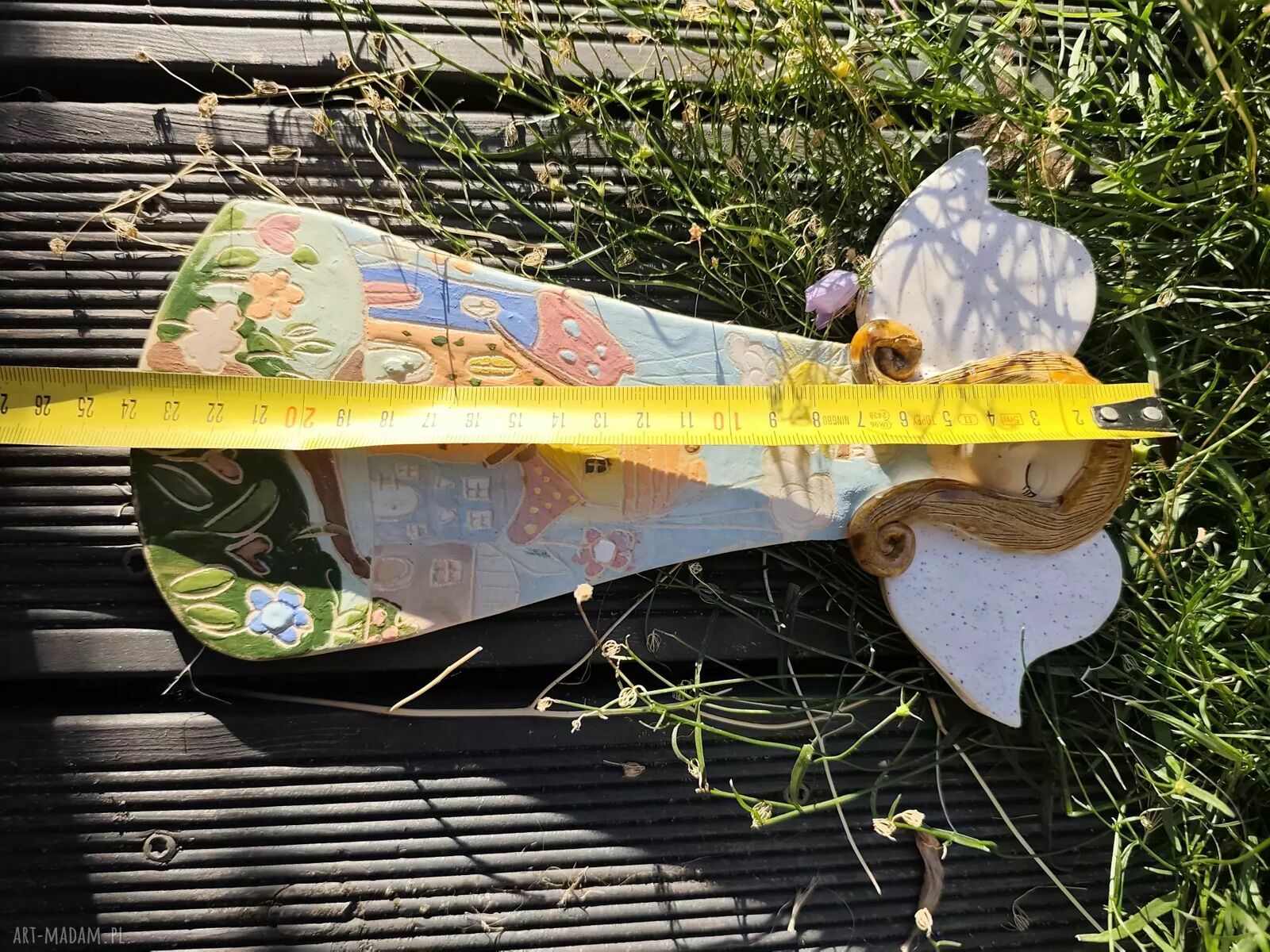 Anioł ceramiczny Bajkowe Miasto - wyjątkowa pamiątka na ważną okazję