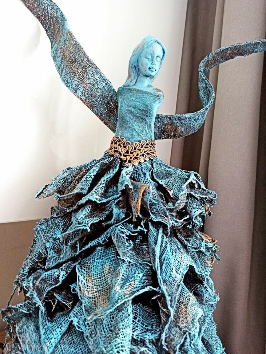 Anioł Dostatku - unikatowy talizman handmade na prezent