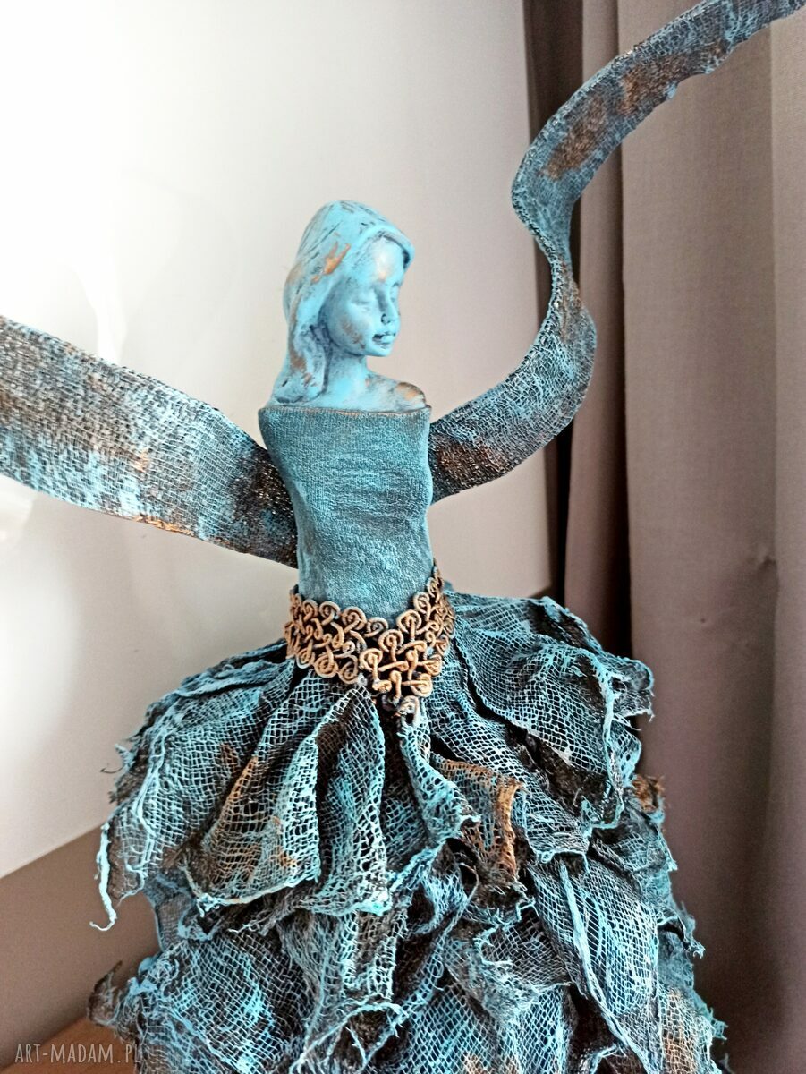 Anioł Dostatku - unikatowy talizman handmade na prezent