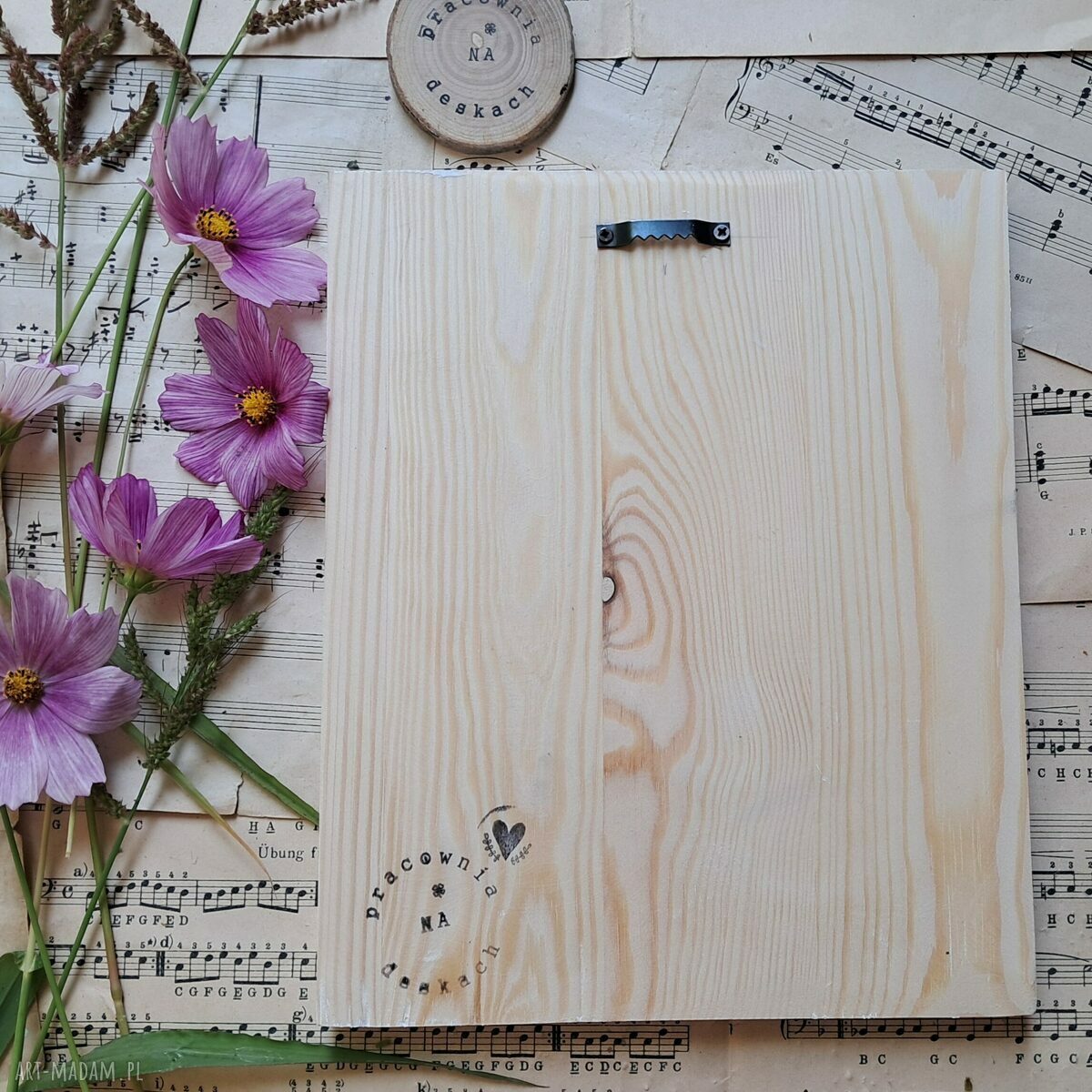 Anioł Stróż - pamiątka chrztu dla dziewczynki, ręcznie malowany obrazek na ścianę 20x25 cm