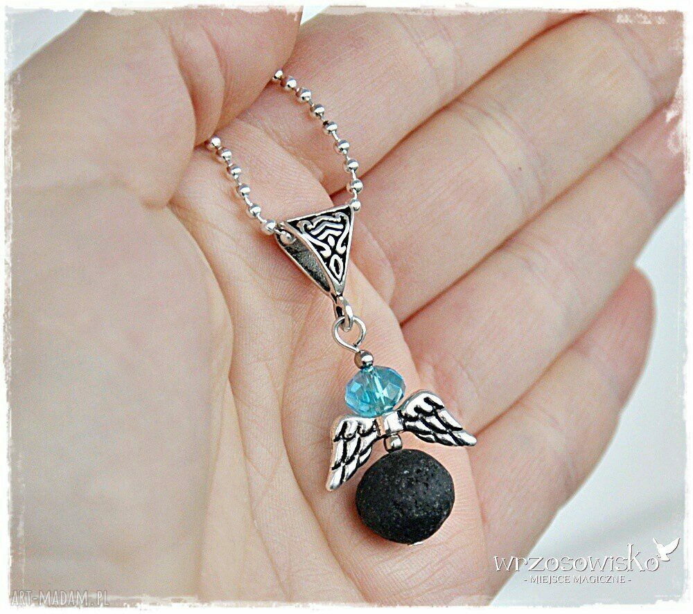Anioł Stróż z lawą hand made
