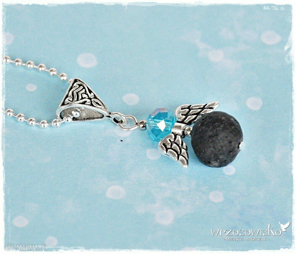 Anioł Stróż z lawą hand made