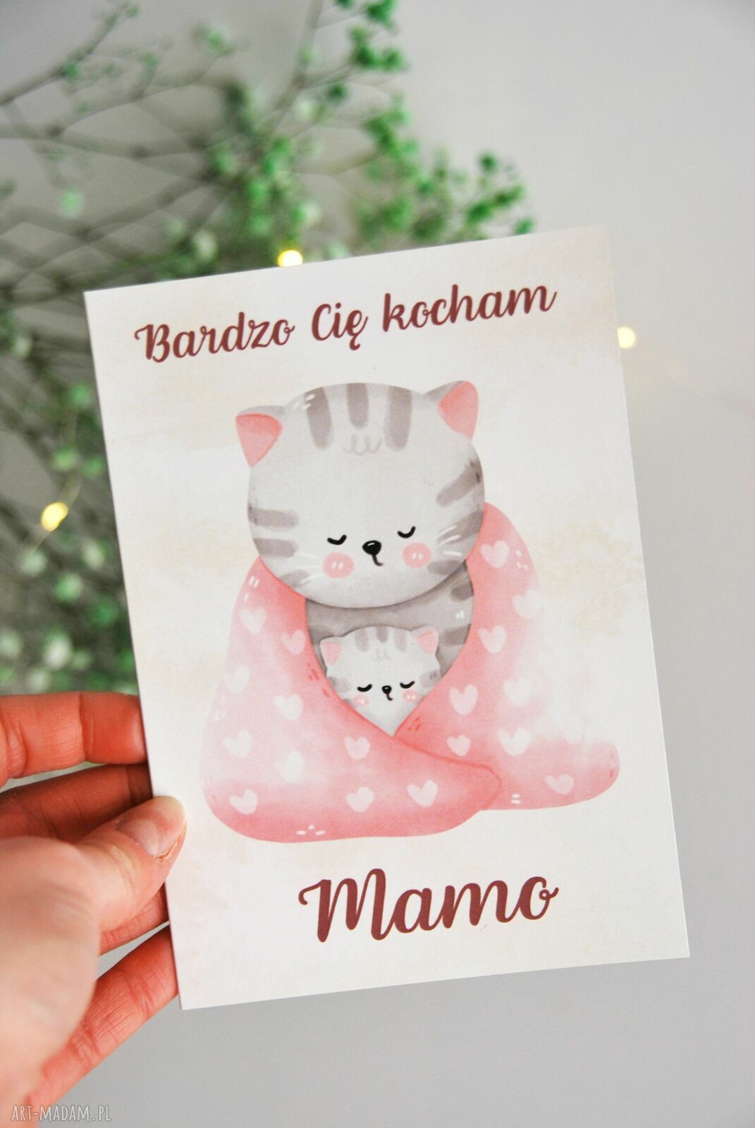 Anioł Stróż dla Mamy w ramce - symbol opieki i wdzięczności