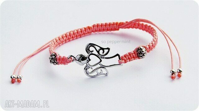 bransoletki: Bransoletka Angelito Rosado :: Handmade
