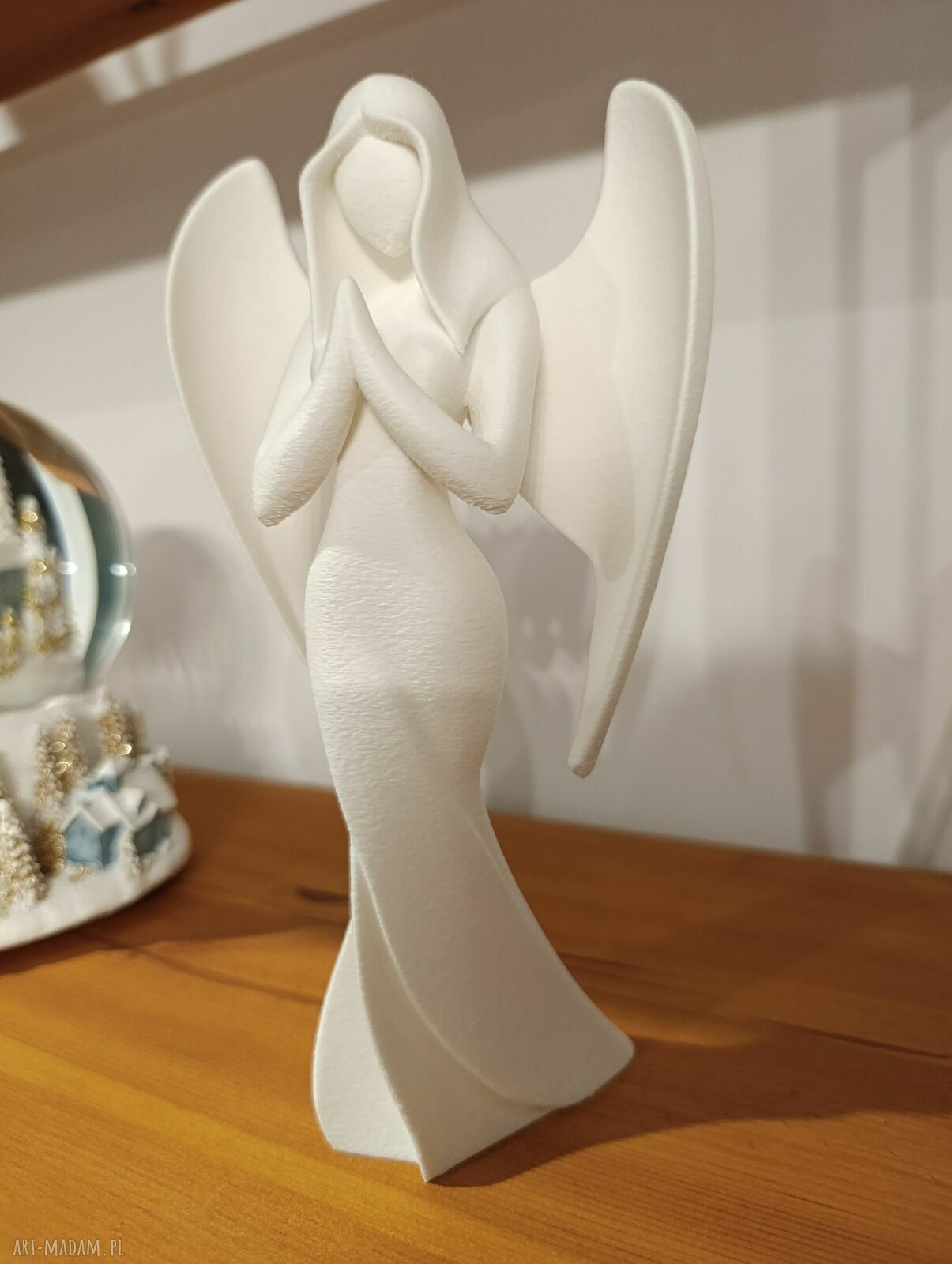 Aniołek dekoracyjny 20 cm - nowoczesna ozdoba z druku 3D