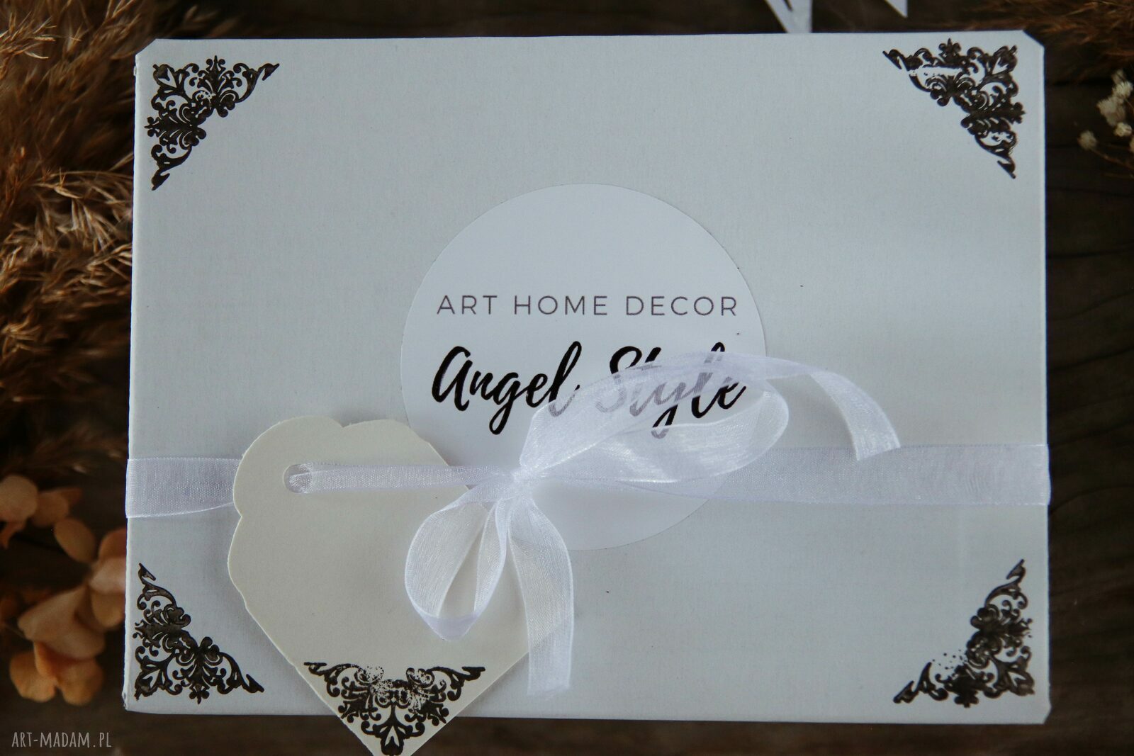 Aniołki na ślub - personalizowany prezent Angel Style w ramce