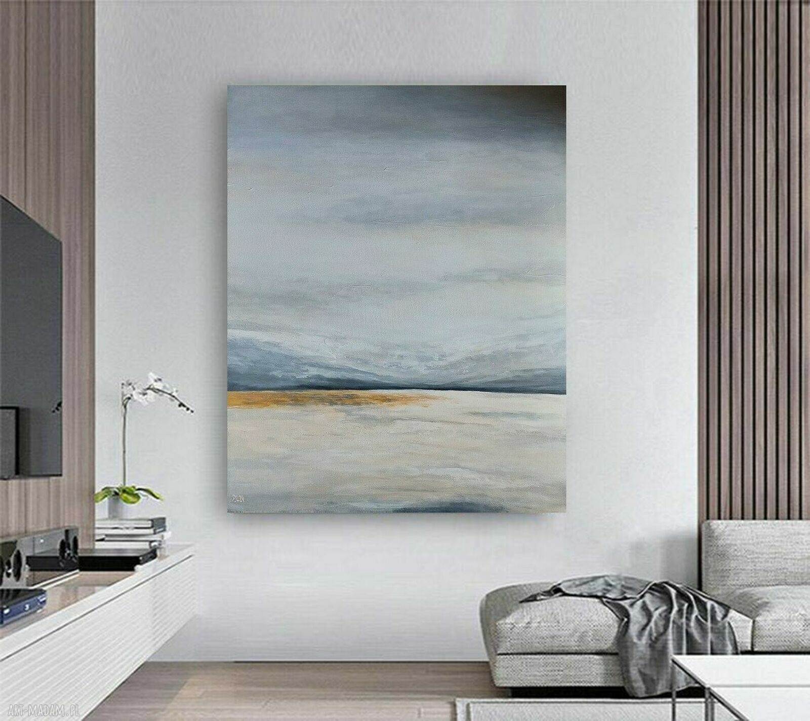 Arktyka - obraz akrylowy 100x80 cm Paulina Lebida