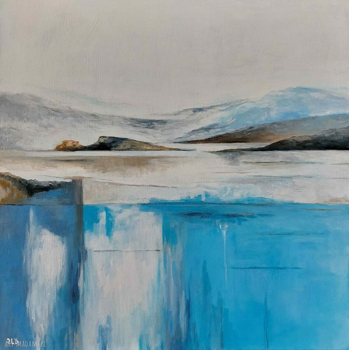 Arktyka - obraz akrylowy 60x60 cm