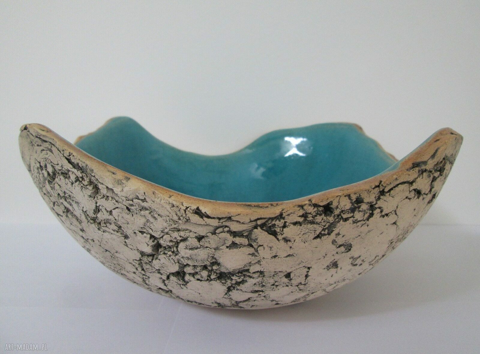 Artystyczna miska ceramiczna Sardynia