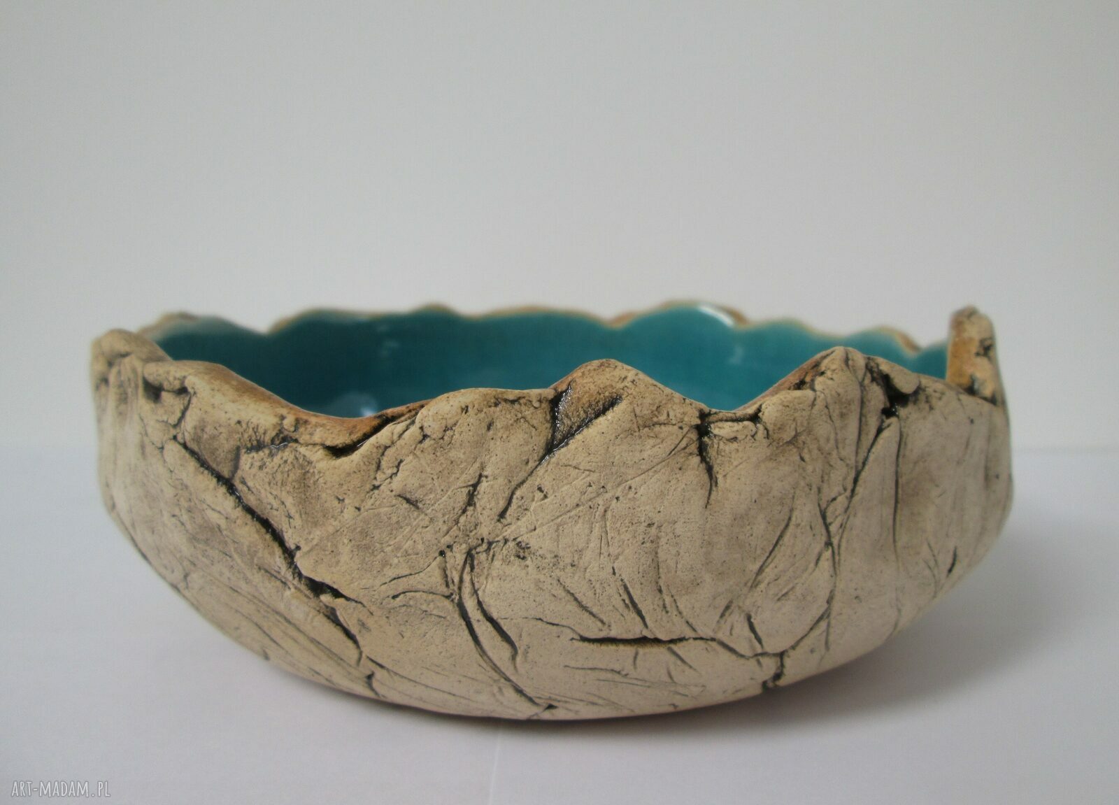 Artystyczna miseczka ceramiczna "Jak skała"