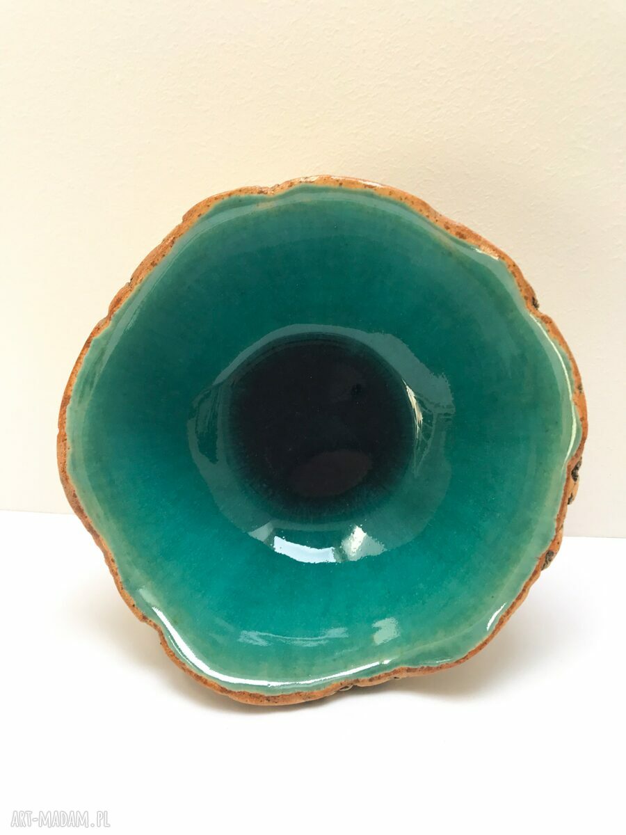 Artystyczna miseczka ceramiczna jak skała