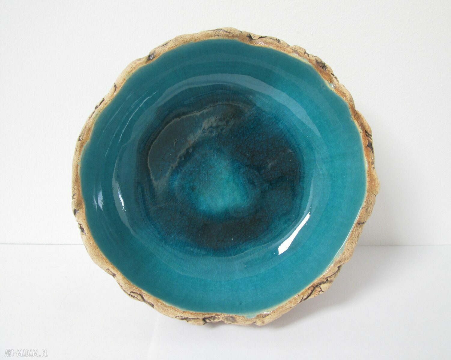 Artystyczna miseczka ceramiczna "Jak skała"