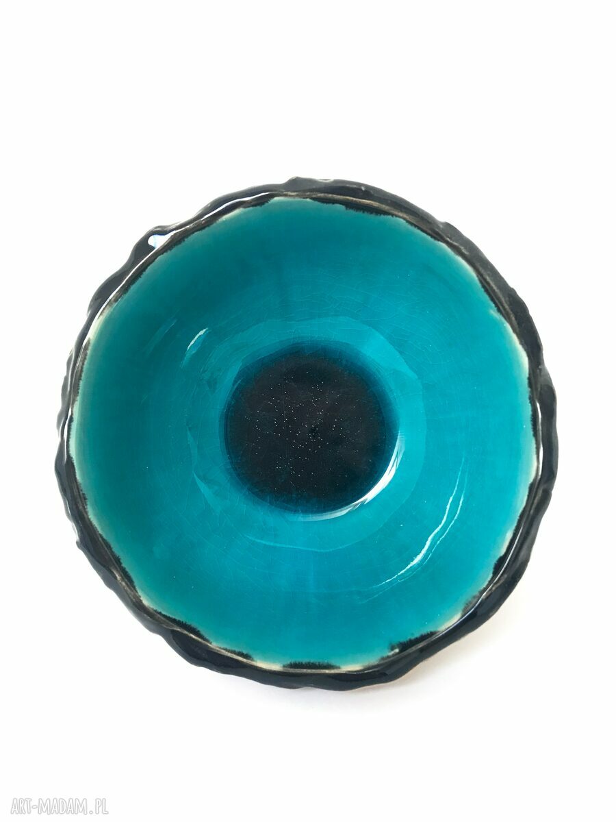 Ceramiczna artystyczna miseczka jak skała