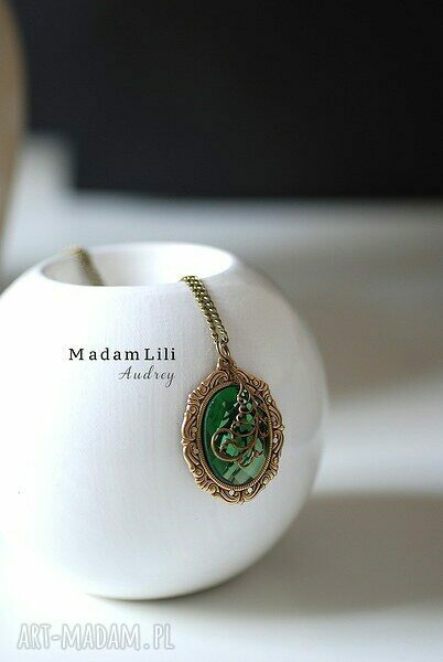 ♥"Audrey Hepburn - 3"♥ Naszyjnik Vintage