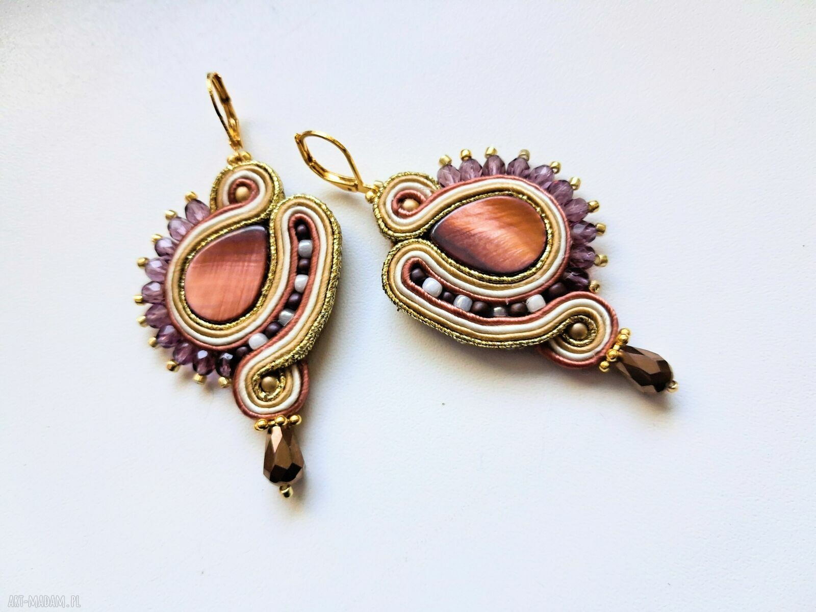 Ręcznie robione kolczyki handmade