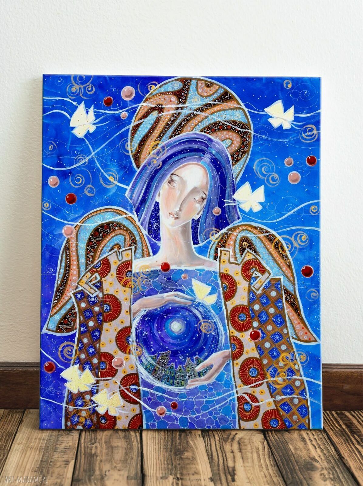 Bajka na dobranoc o złotych motylach - Giclee