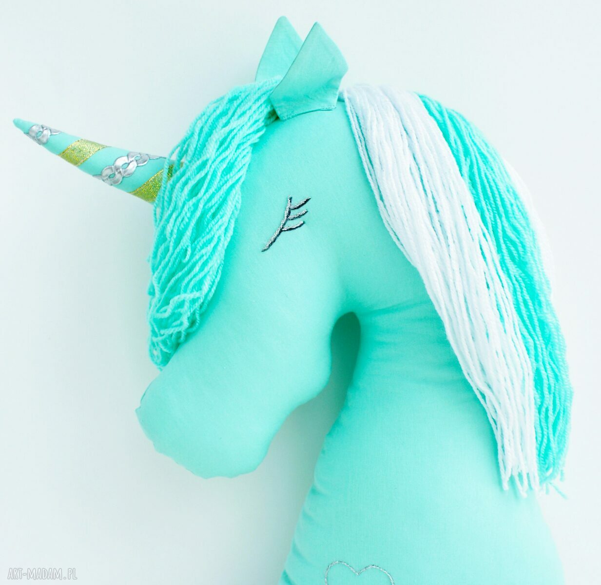 zabawki: BAJKOWY JEDNOROŻEC PODUSZKA PRZYTULANKA DEKORACJA POKOJU DZIECKA ręcznie