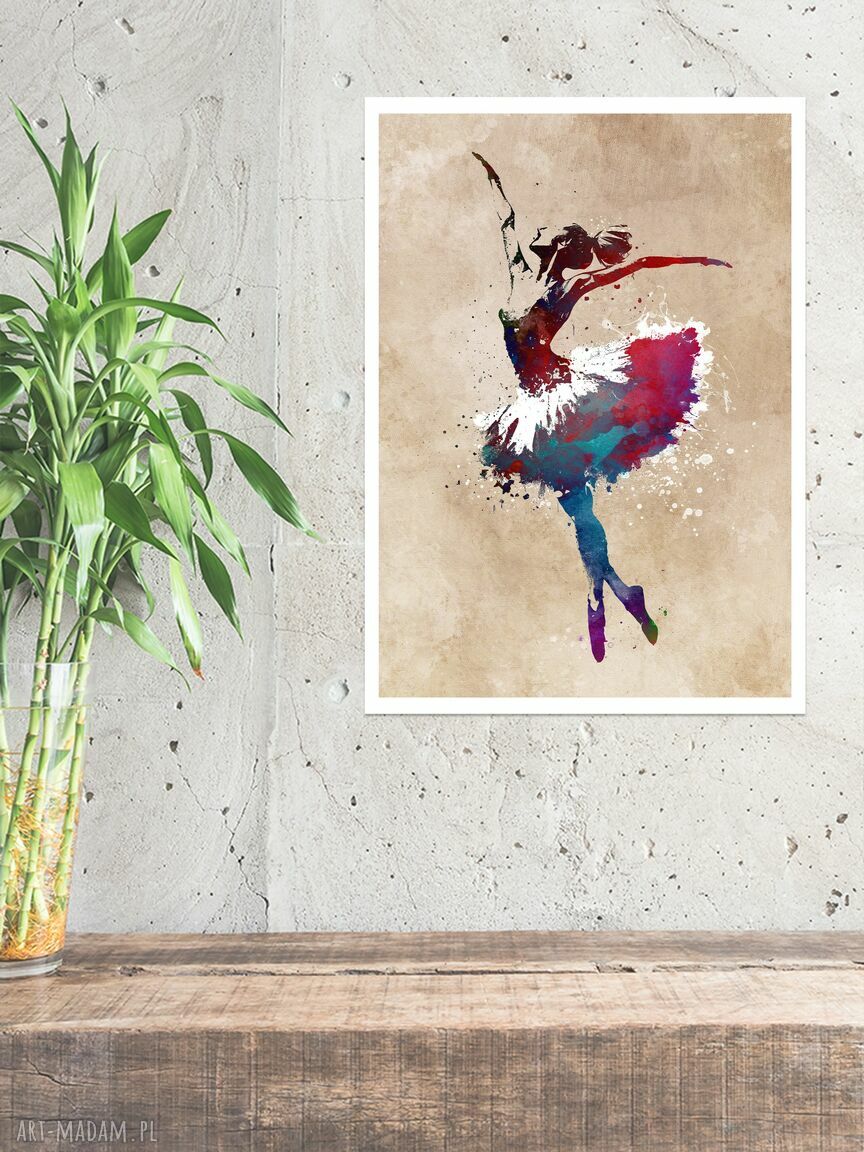 Ballerina - 2 grafiki A4 21x29,7 cm (bez ramki)