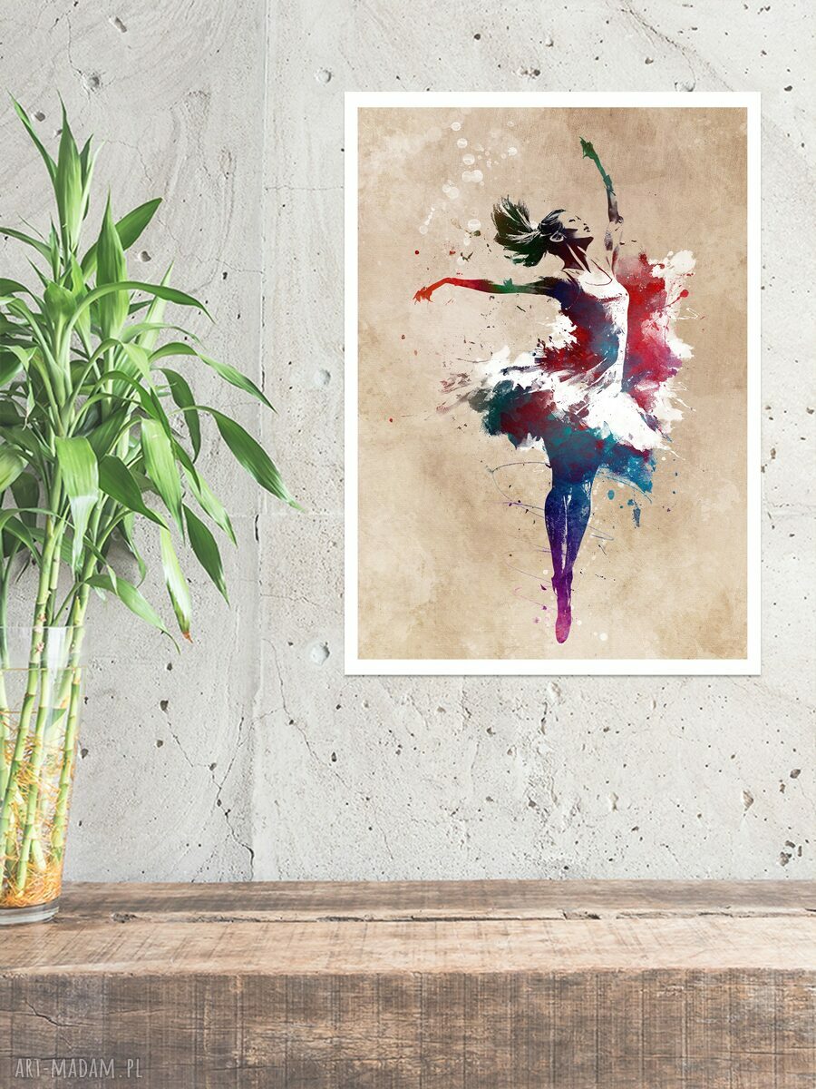 Ballerina - 2 grafiki A4 21x29,7 cm (bez ramki)