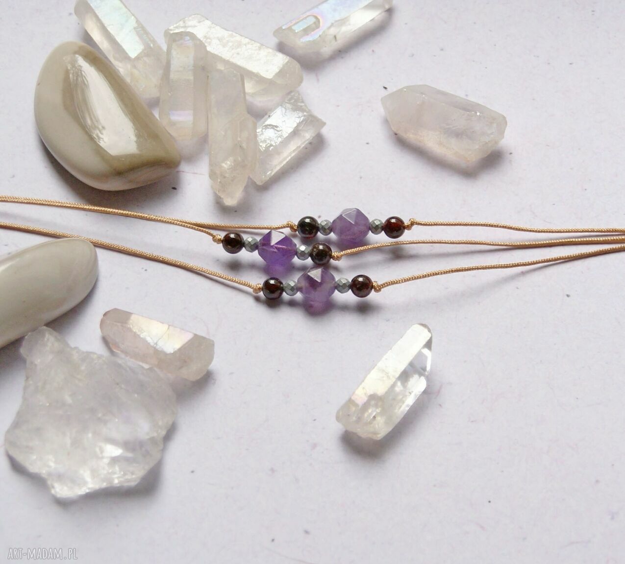 BARAN - zodiac collection basic: bransoletka ochronna z kamieni naturalnych