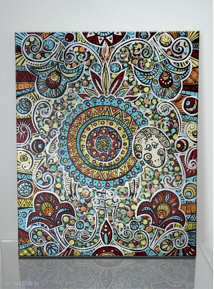 Baraniec. Giclee - obraz na płótnie canvas z motywem anioła i baśni