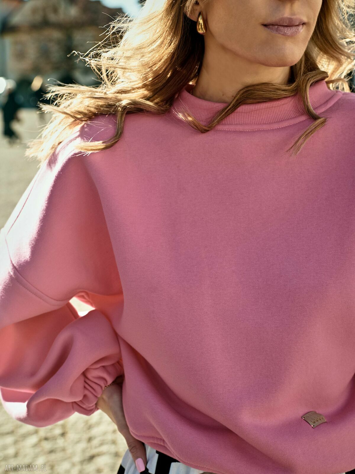 Barbie Tingz / bluza z obszernymi rękawami - oversize w Barbie Pink