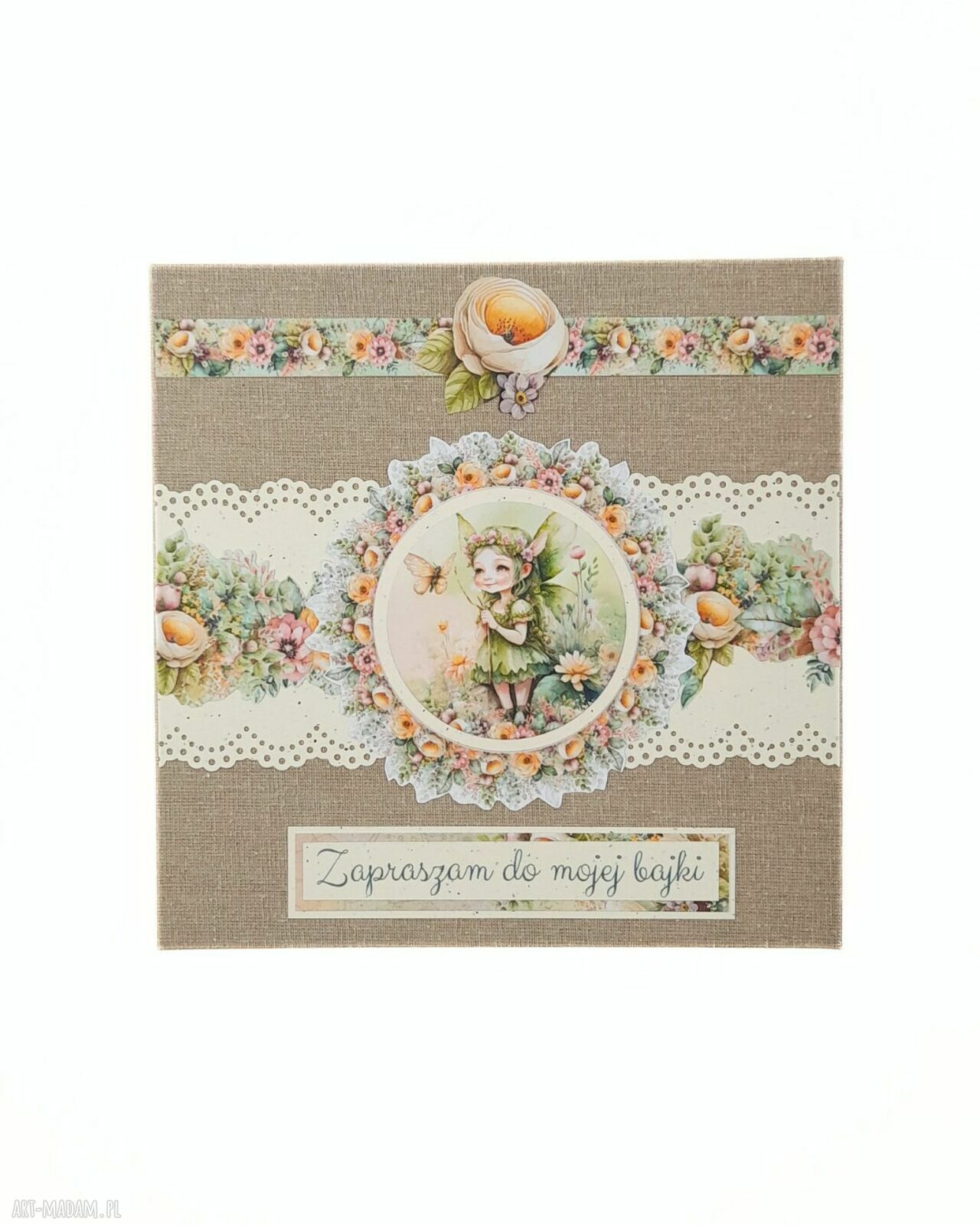 Baśniowy album harmonijkowy na zdjęcia 9x13 cm