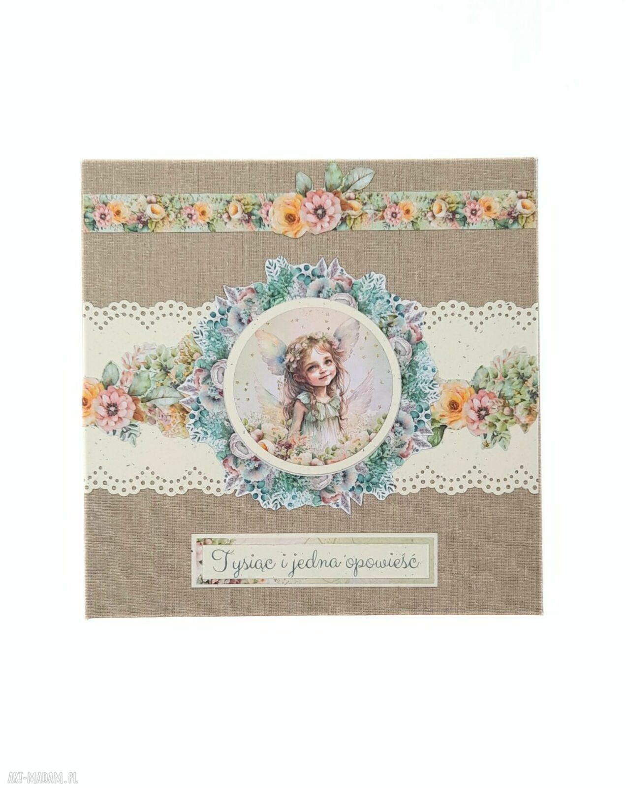 Baśniowy album harmonijkowy na zdjęcia 9x13 cm