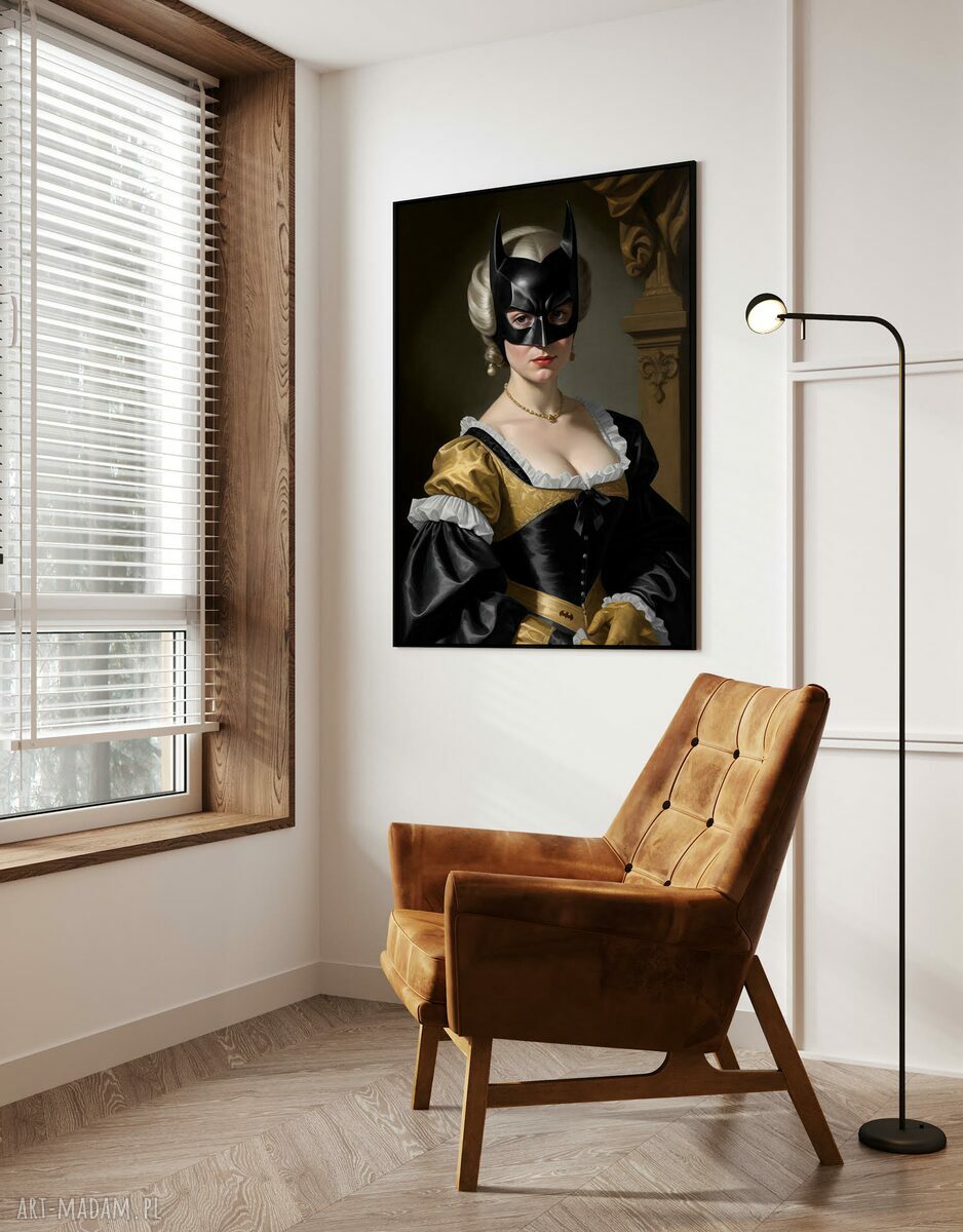 Plakat Batwoman w formacie A4 Hogstudio - dekoracja do salonu