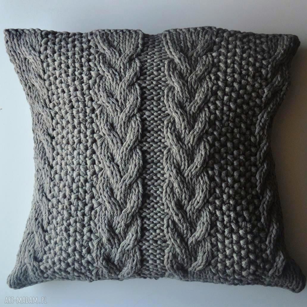 Dziergana poszewka poduszkę bawełniana stworzenia