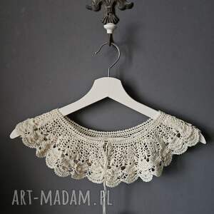 bawełniany kołnierzyk retro