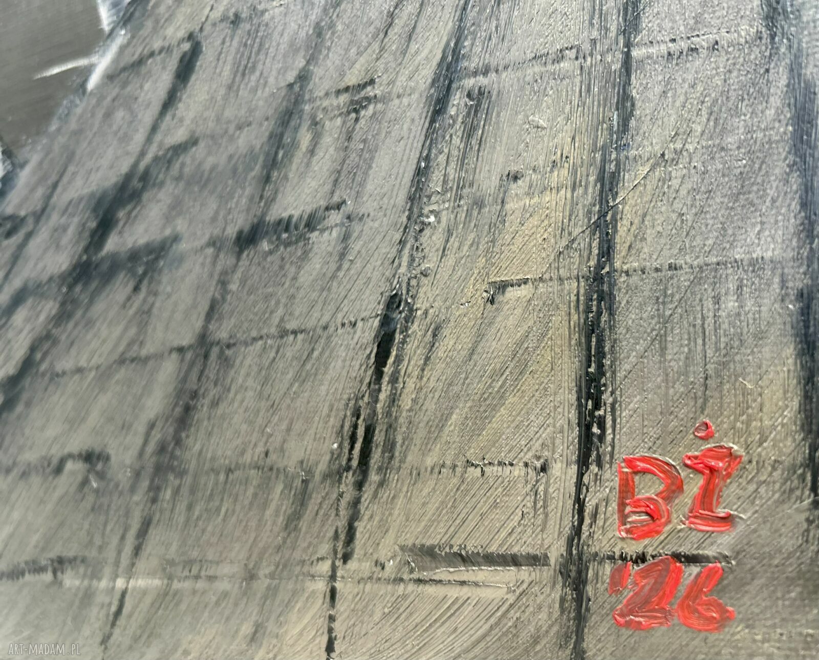 Oryginalny obraz olejny na płótnie 40x50 cm z ramą