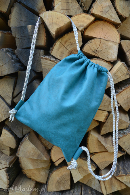 BBAG Ocean Blue plecak worek z ekoskóry