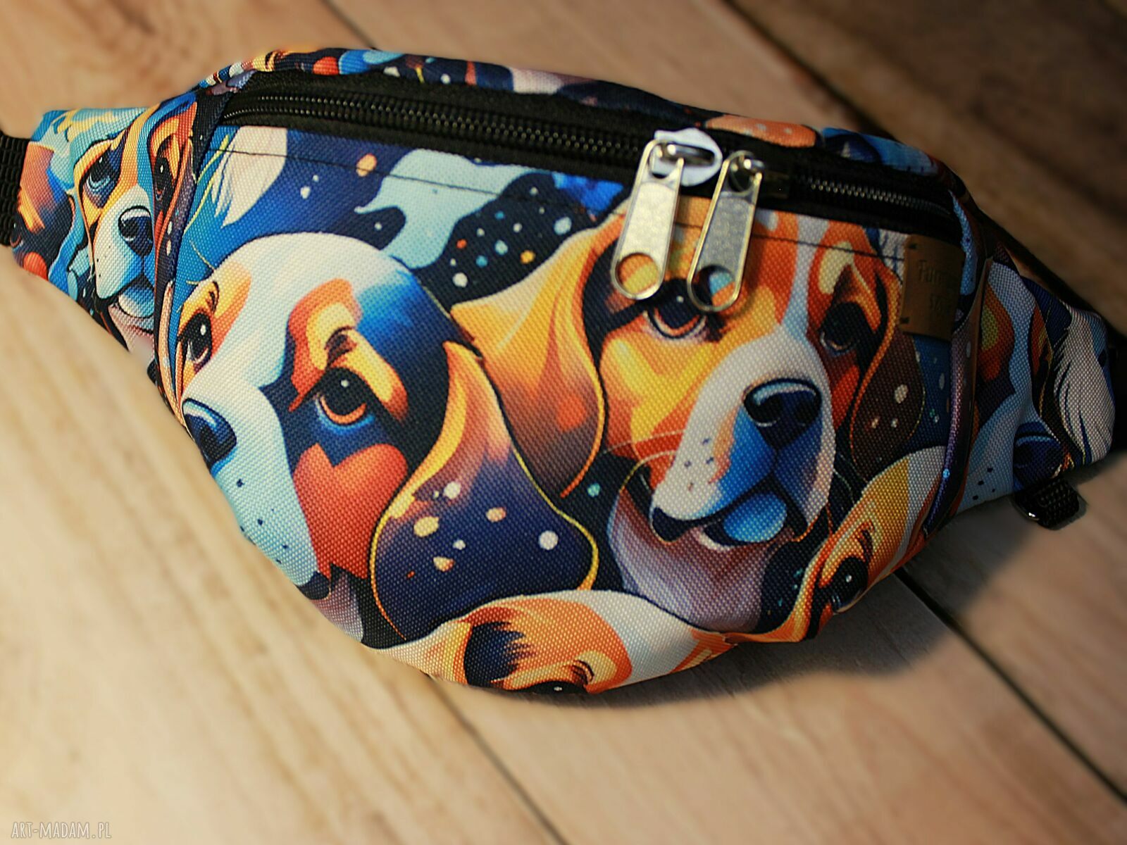 Nerka Beagle rozmiar XL - pies na spacer, podszewka i kieszonka z wodoodpornego poliestru