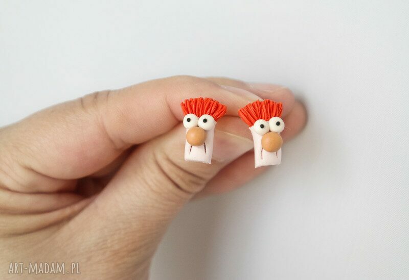 Kolczyki Beaker - Muppety