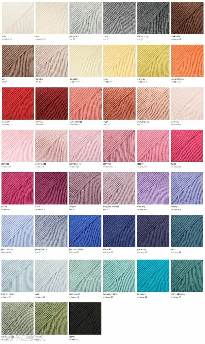 Beanie z 100% baby merino VARELLA w kolorze stary róż