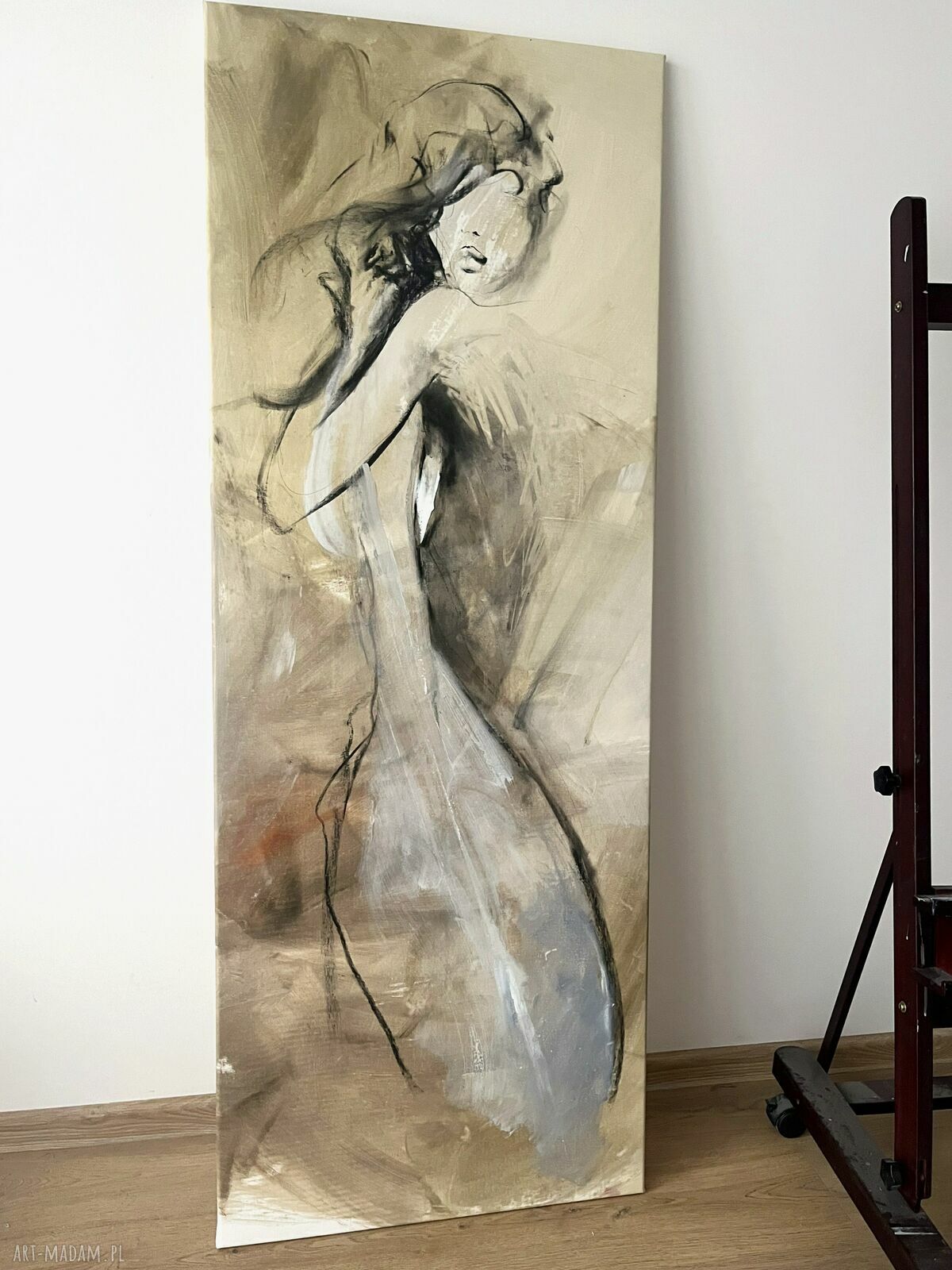Beauty - elegancki obraz kobiety na płótnie 160x60 cm