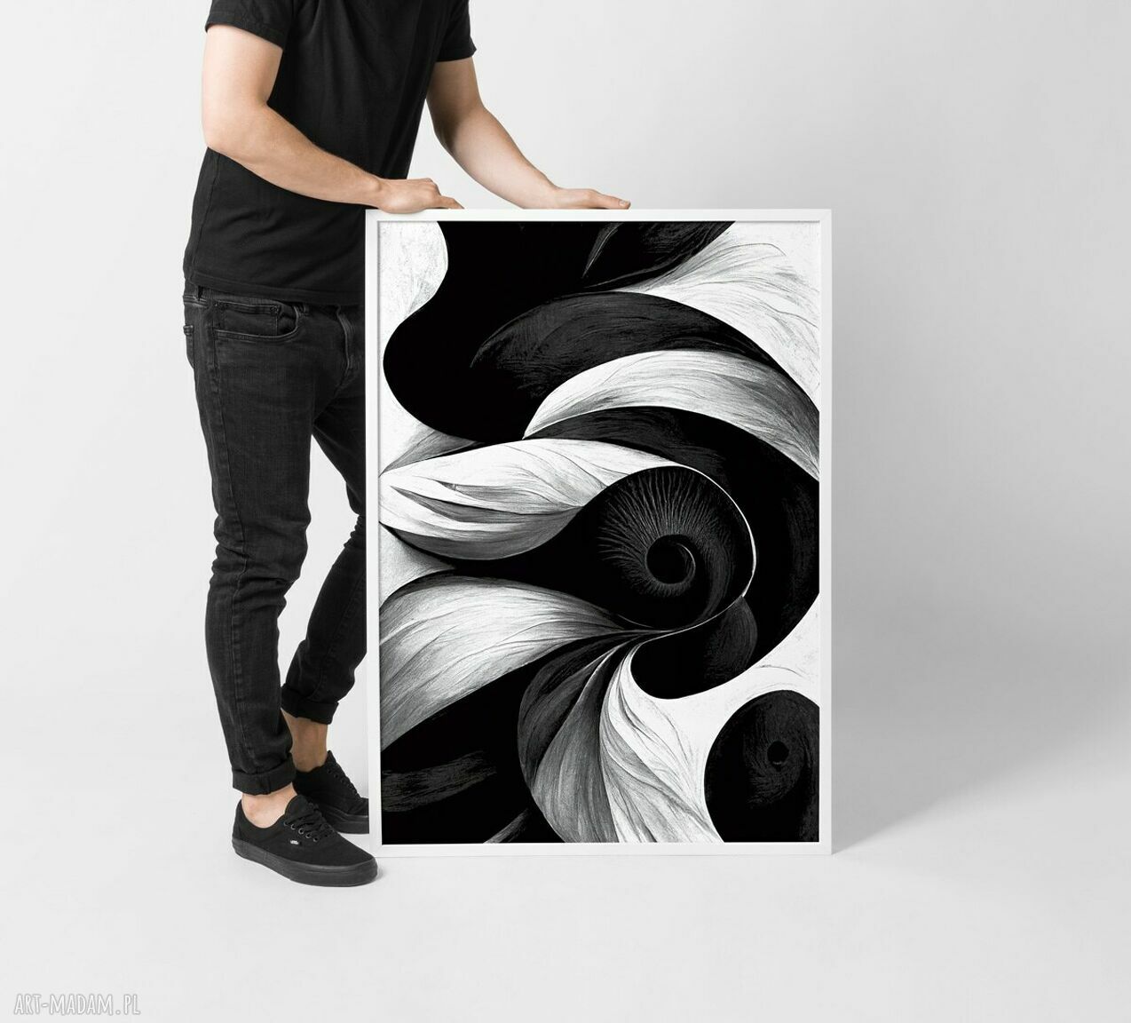 Plakat Hogstudio Abstrakcja 30x40 cm - nowoczesna dekoracja ścienna
