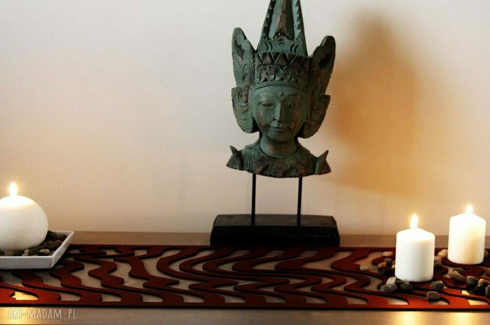 Bieżnik filcowy budda