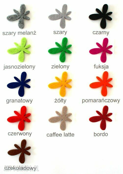 Bieżnik filcowy Floral