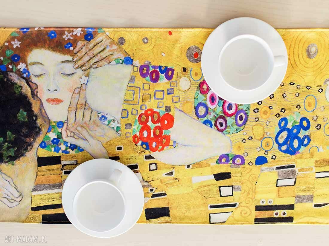 Bieżnik - Klimt "Pocałunek"
