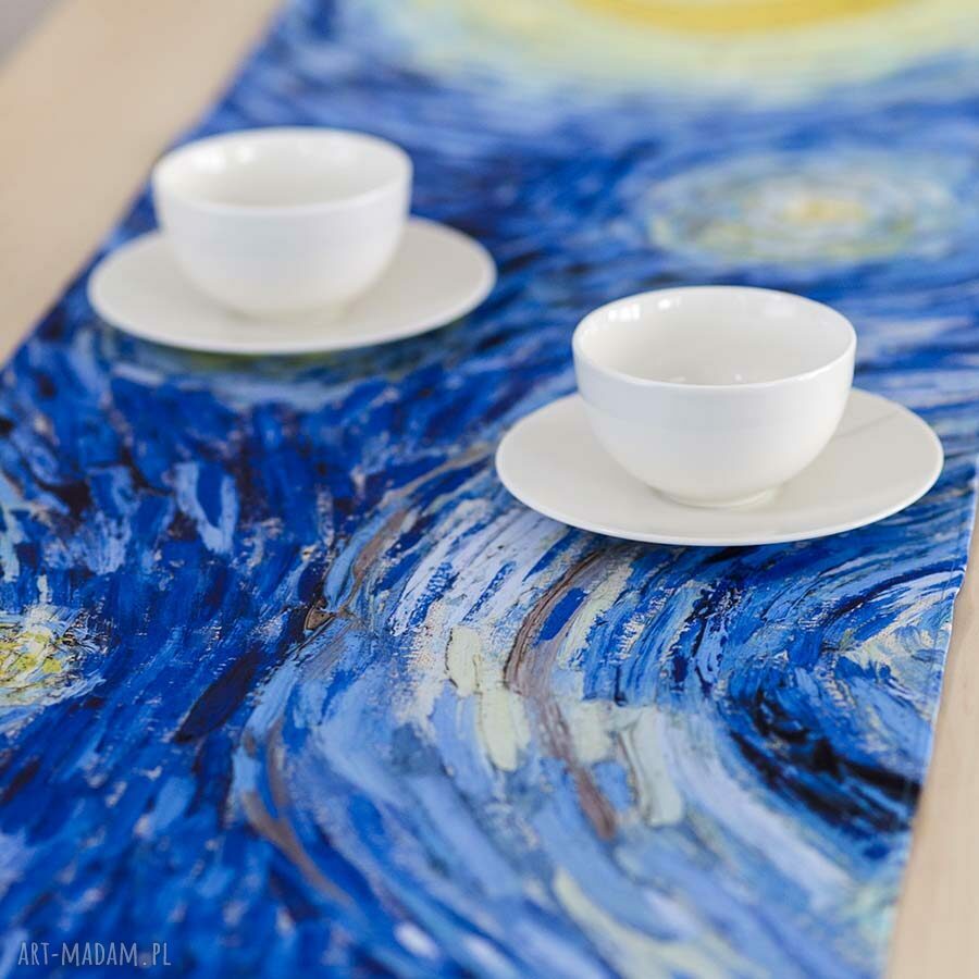 Bieżnik XL „Gwiaździsta noc” Van Gogha