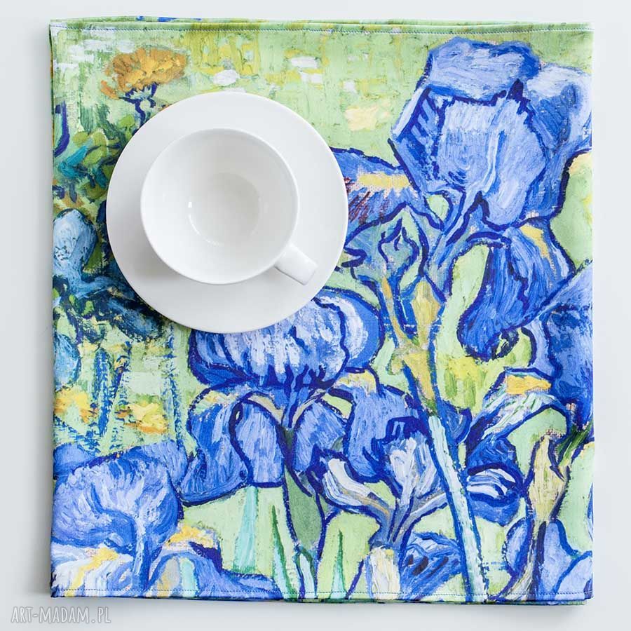 Bieżnik XL Irysy van Gogha na stół