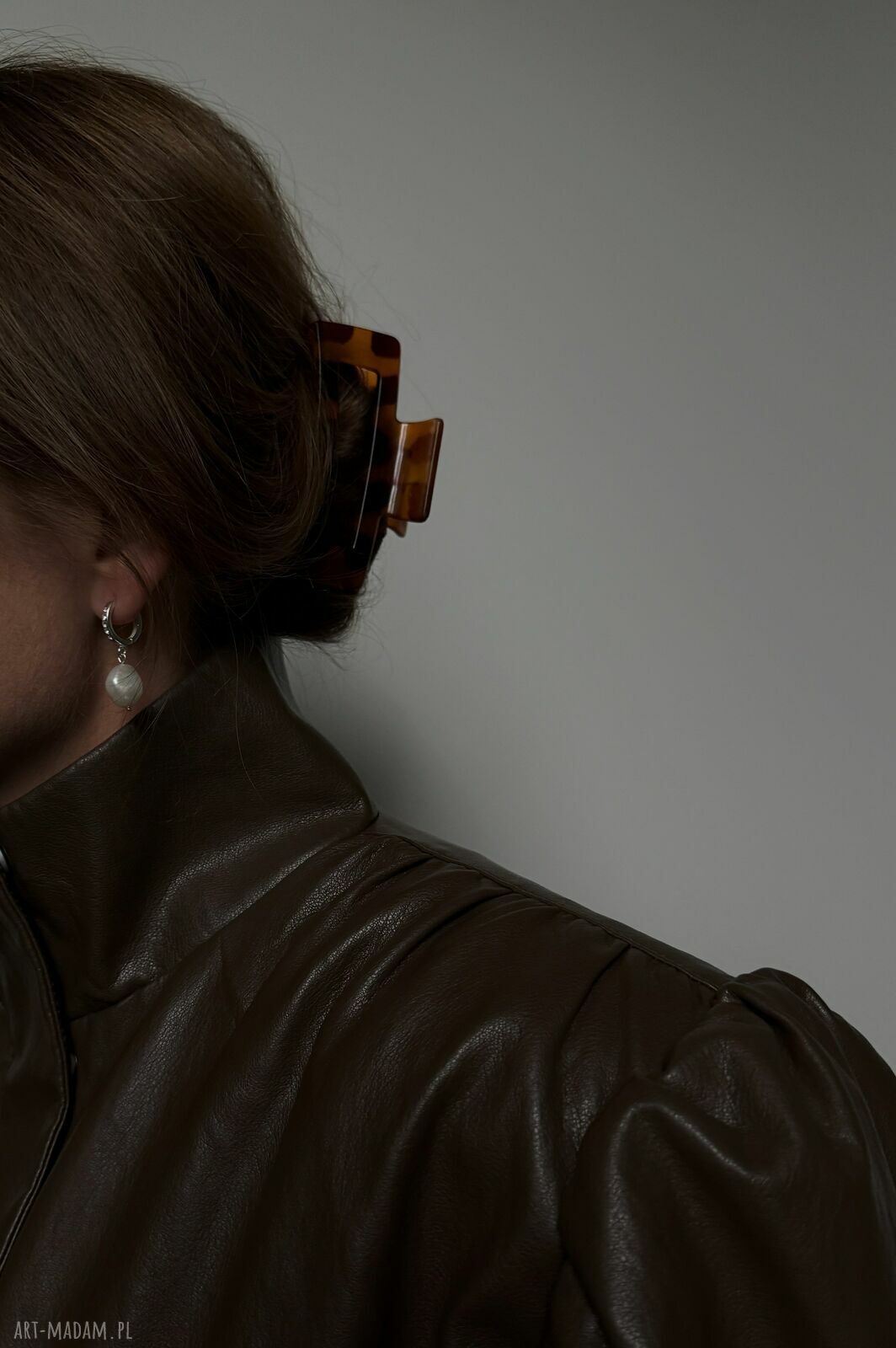 kolczyki: Srebrne kolczyki z perłami i kryształkami Preciosa Hand Made