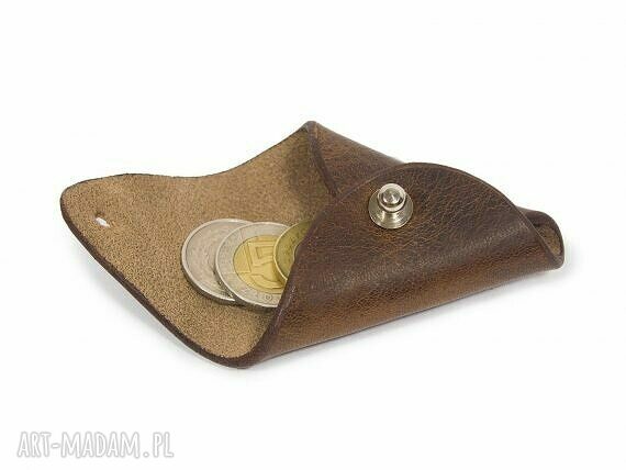 Bilonówka - skórzane etui na monety Mirons Leather Goods